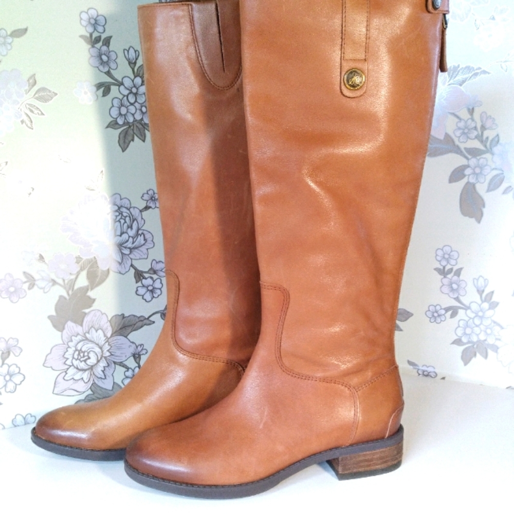 Gorgeous pair of Sam Edelman Penny Leather Riding Boots, NWT.